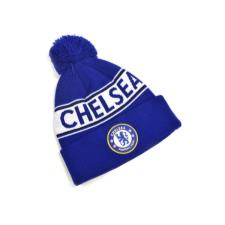 Chelsea Text Knitted Bobble Hat Royal